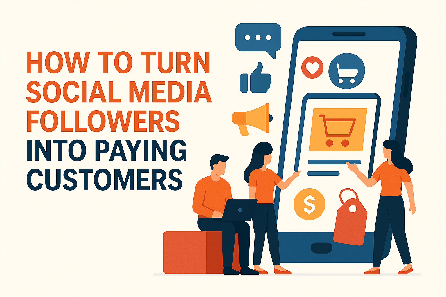 How to Turn Social Media Followers Into Paying Customers