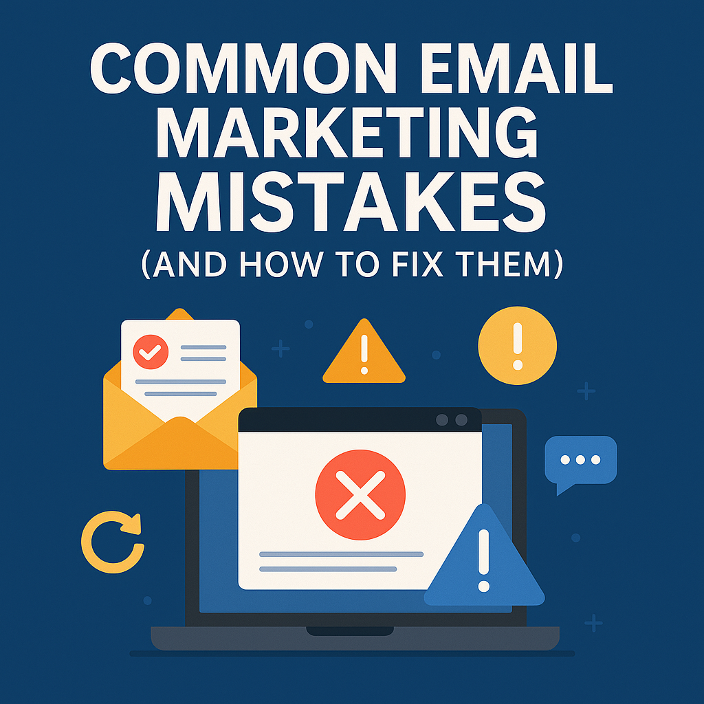 Common Email Marketing Mistakes (And How to Fix Them)