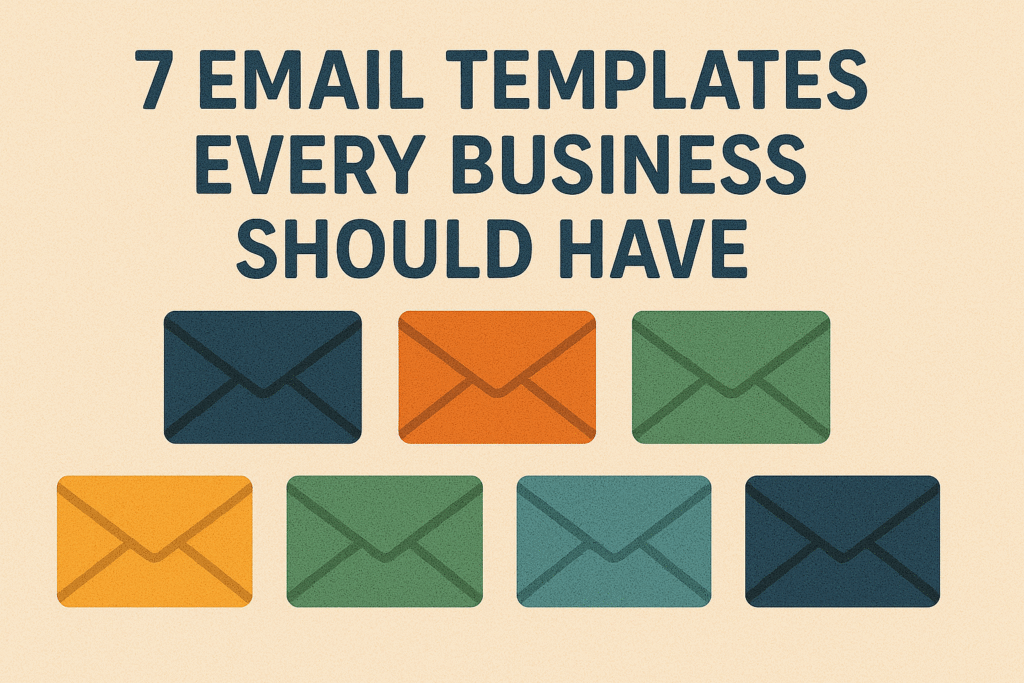 7 Email Templates Every Business Should Have