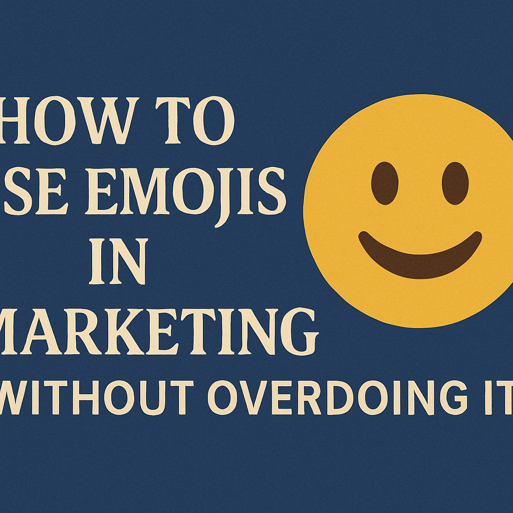 How to Use Emojis in Marketing (Without Overdoing It)
