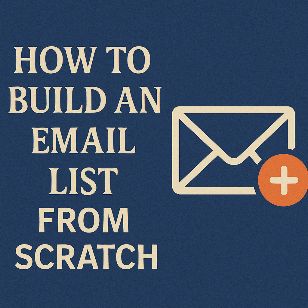 How to Build an Email List from Scratch